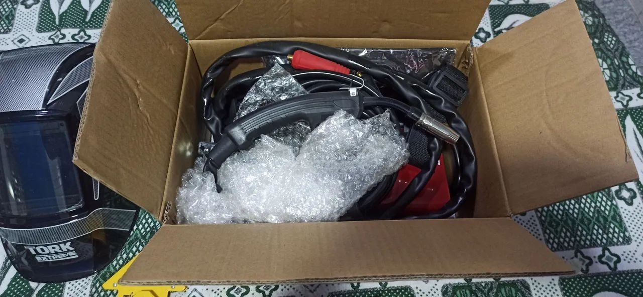 Kit máquina de solda+máscara de solda 8k