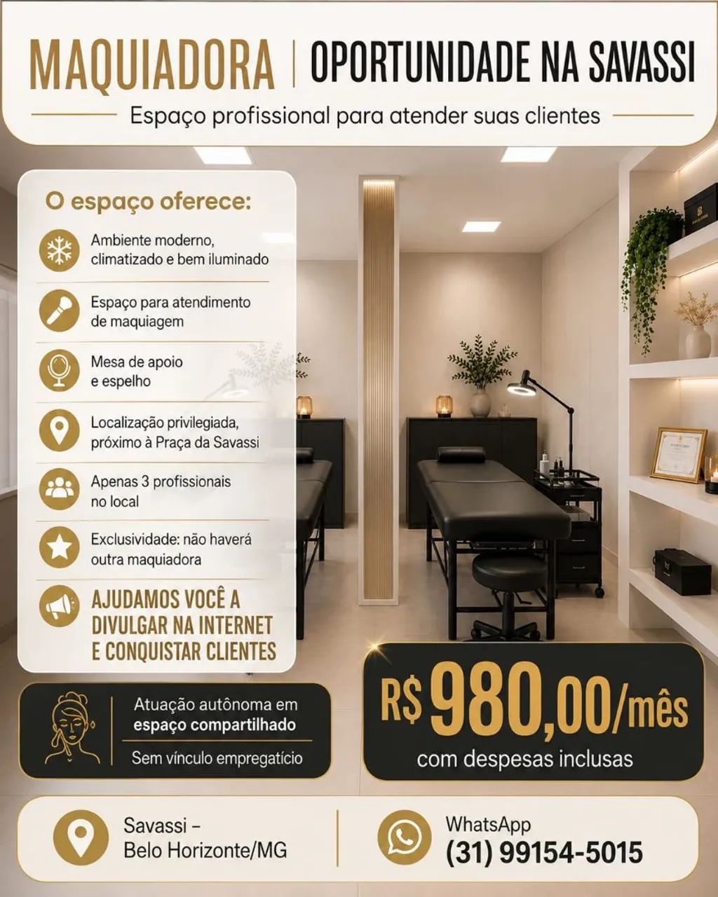 MAQUIADORA - OPORTUNIDADE NA SAVASSI | BH