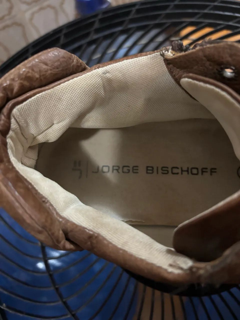 Sapato Bota de couro Jorge Bischoff - Foto 2