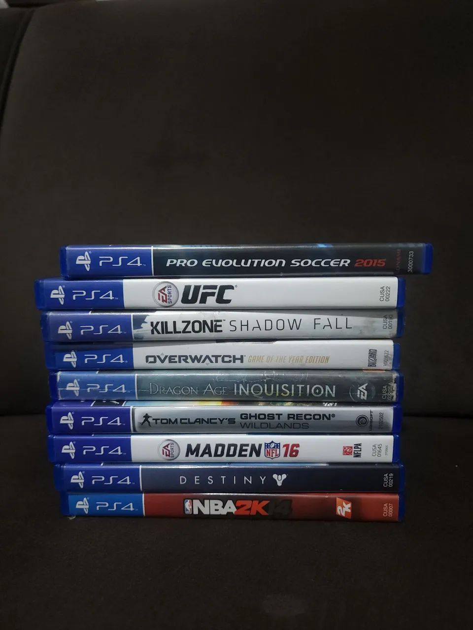 Lote de jogo de ps4
