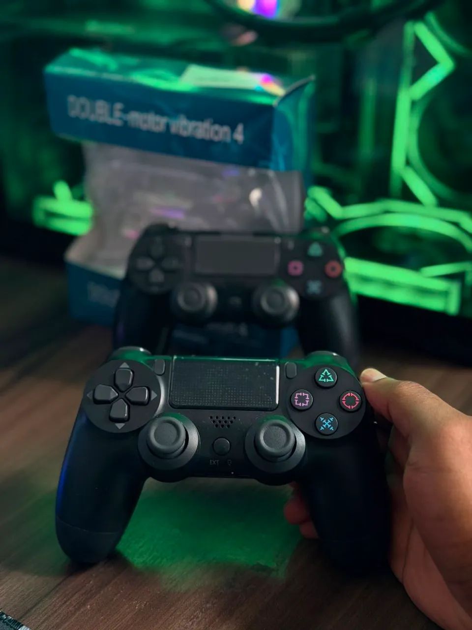Controle PS4 COMPLETO FUNCIONA EM PC - Foto 4
