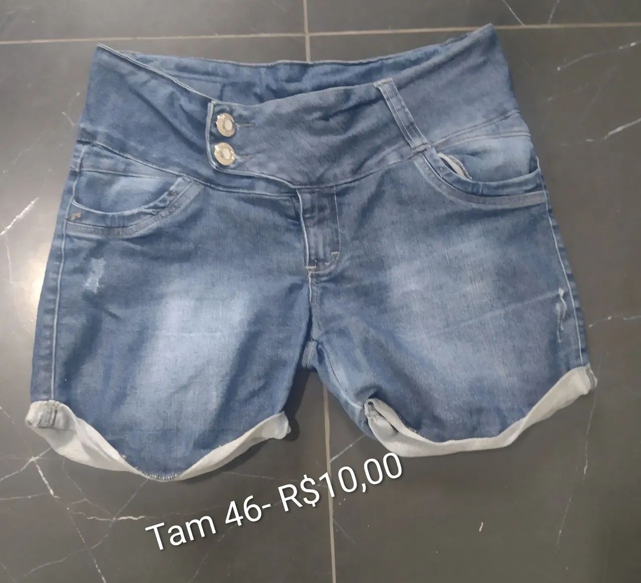 Shorts plus size - R$10,00 cada peça  - Foto 5