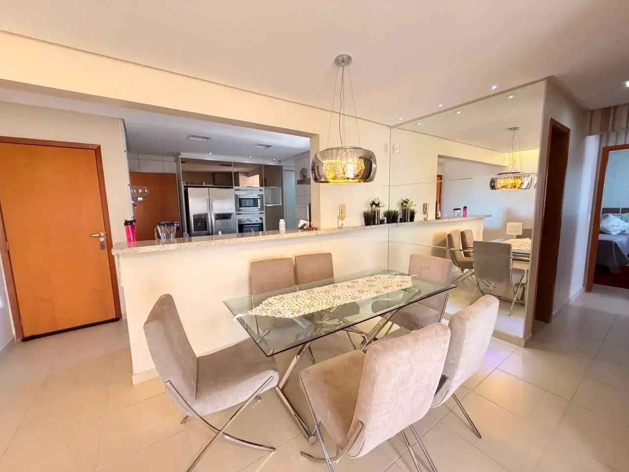 Apartamento mobiliado