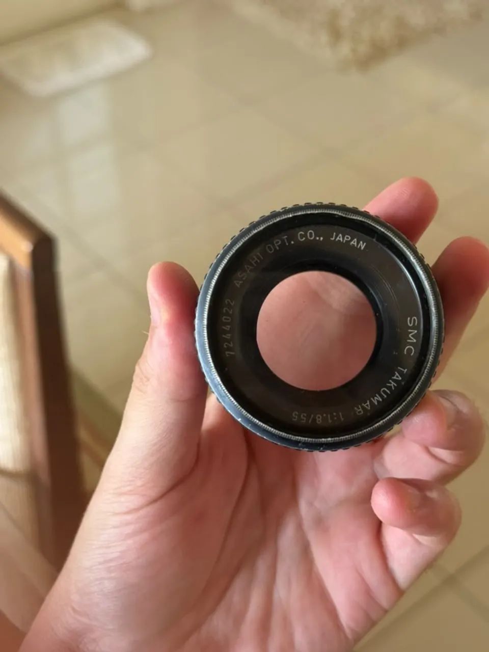 Câmera Analógica PENTAX Asahi SPOTMATIC F + Lente SMC Takumar 55mm