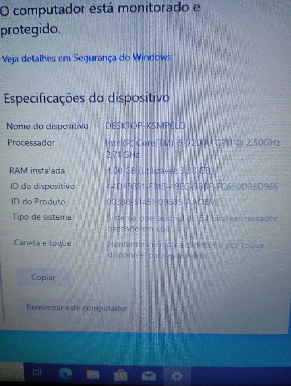 Notebook HP Intel Core i5 7th Geração  - Foto 4