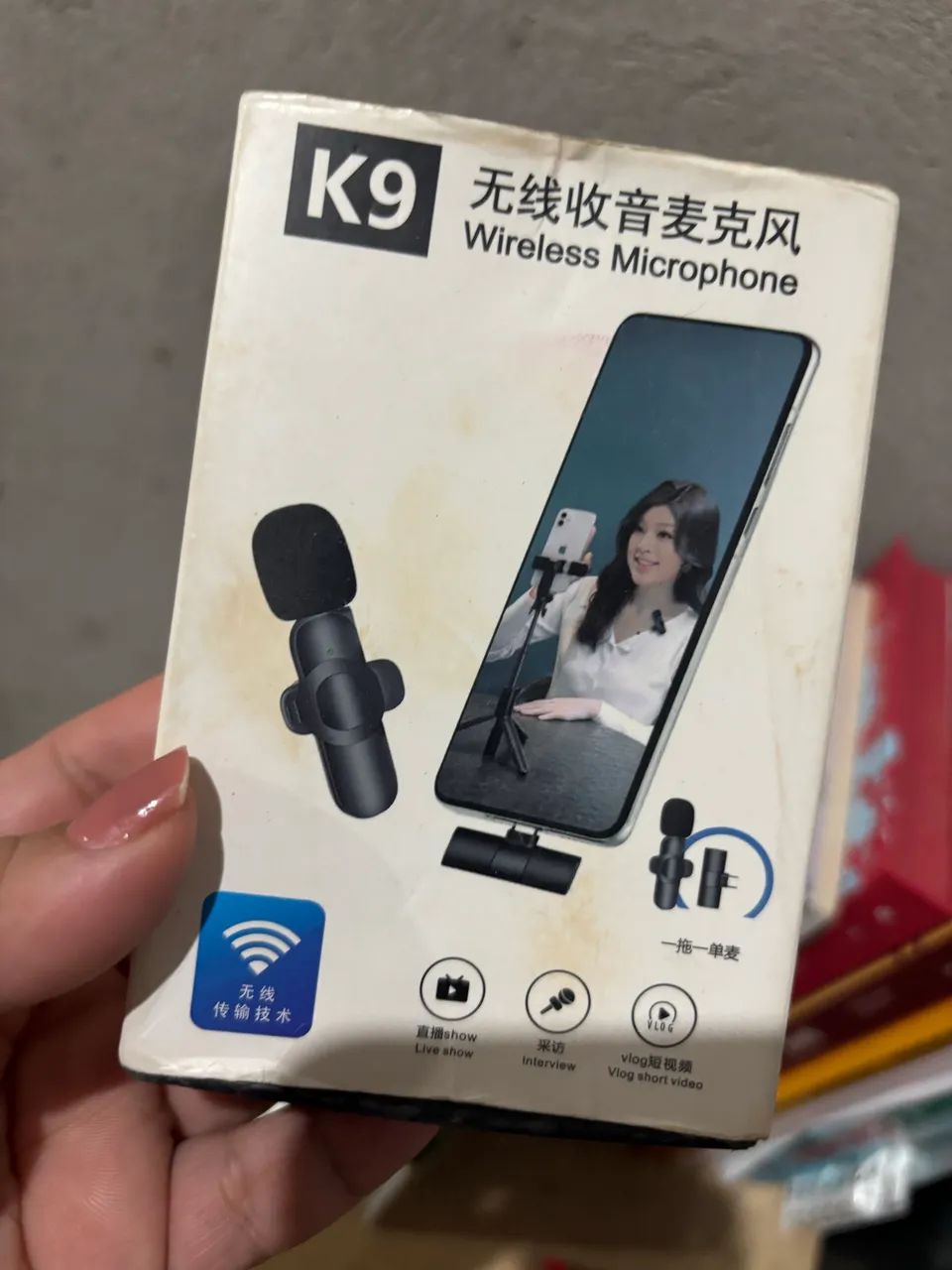 Microfone sem fio lapela - Foto 3