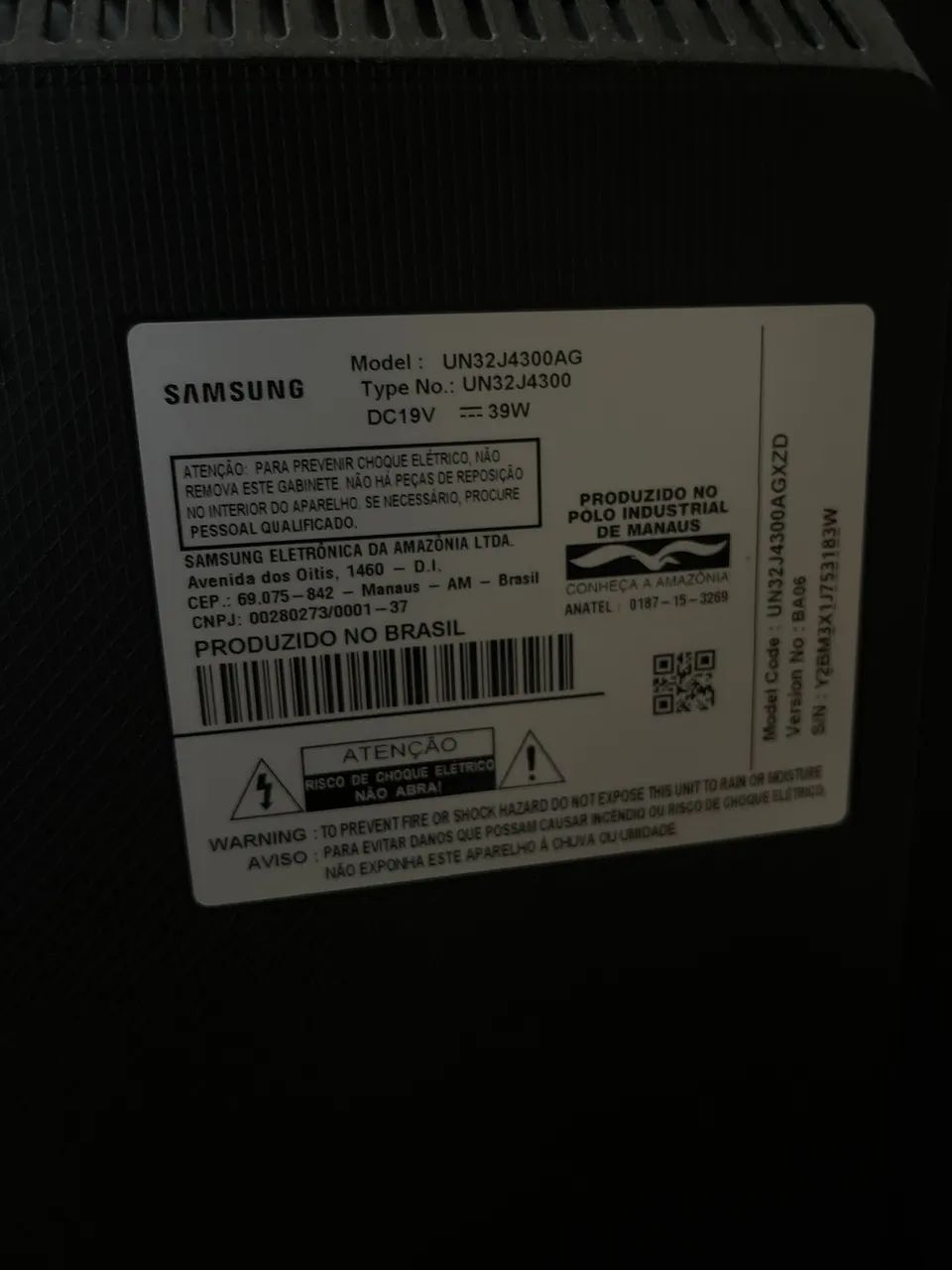 Smart TV Samsung de 32 polegadas( UN32J4300AG) - Foto 4