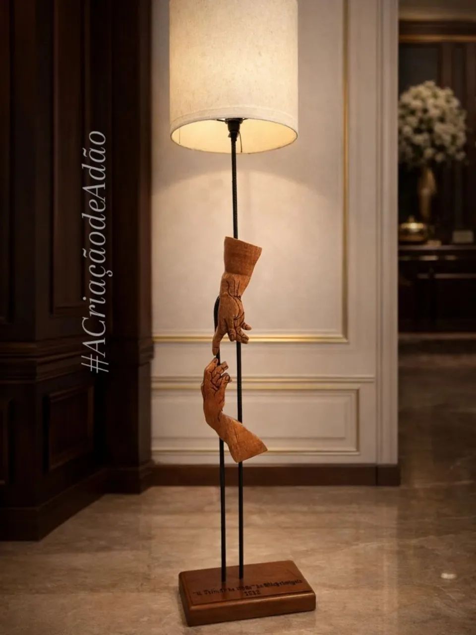 Luminária de piso