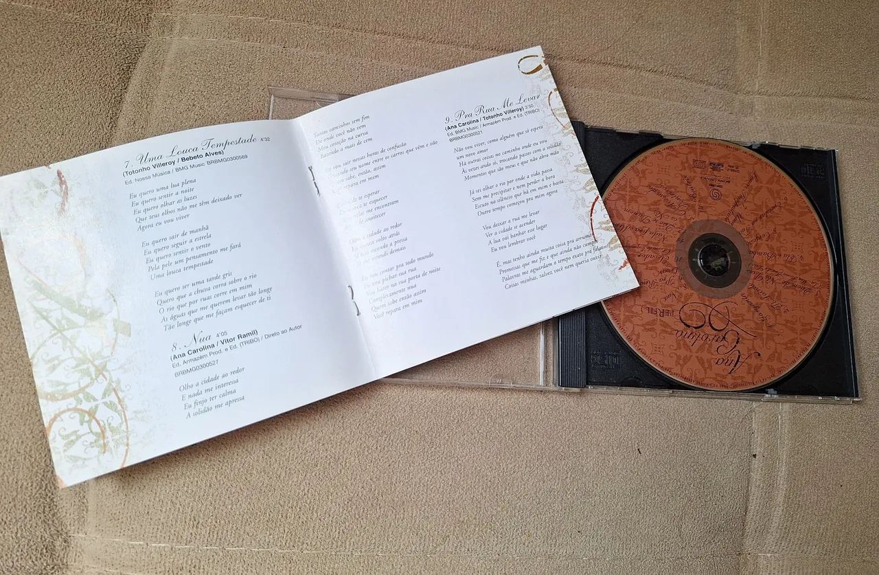 CD original Ana Carolina Perfil - Foto 5