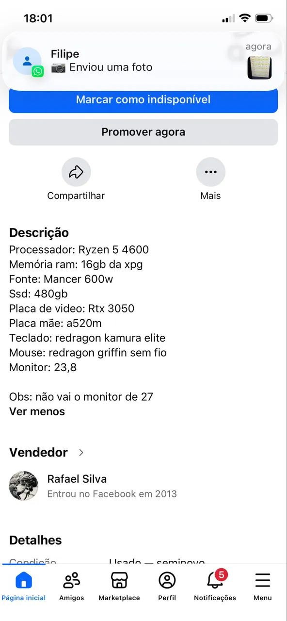 Pc gamer ryzen 5  - Foto 3