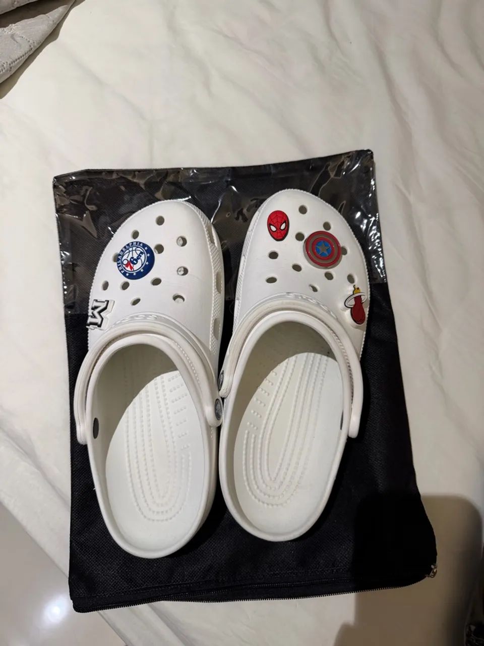Crocs Classic Branco Original M9/W11  TAMANHO DOS EUA