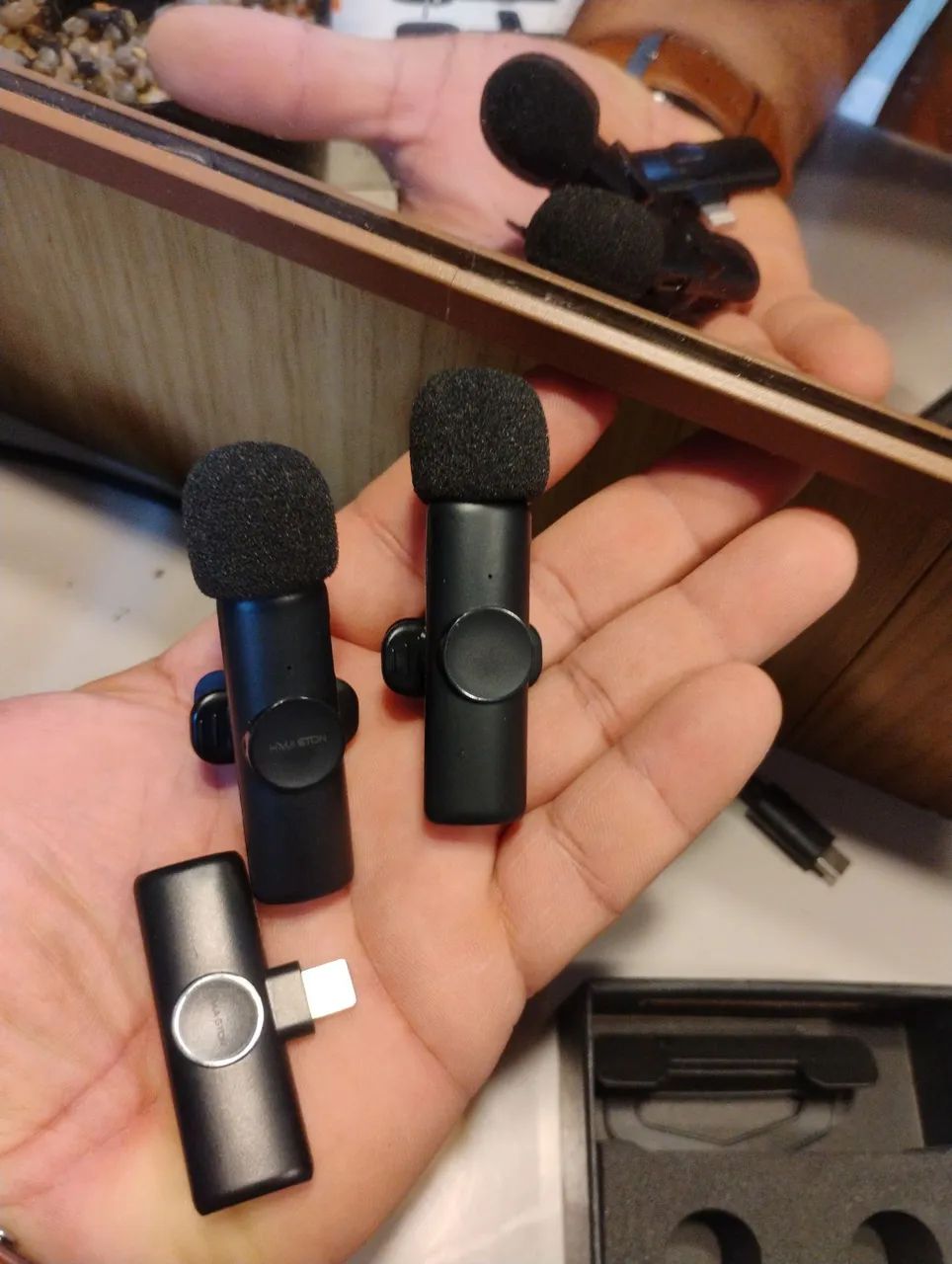 Microfone de lapela para iPhone  - Foto 2