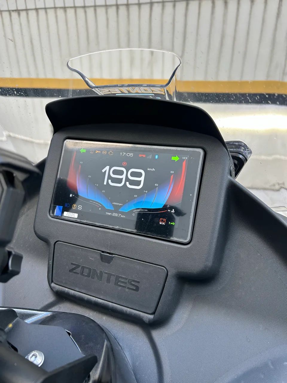 Zontes 350e 2026  2500 km - Foto 4