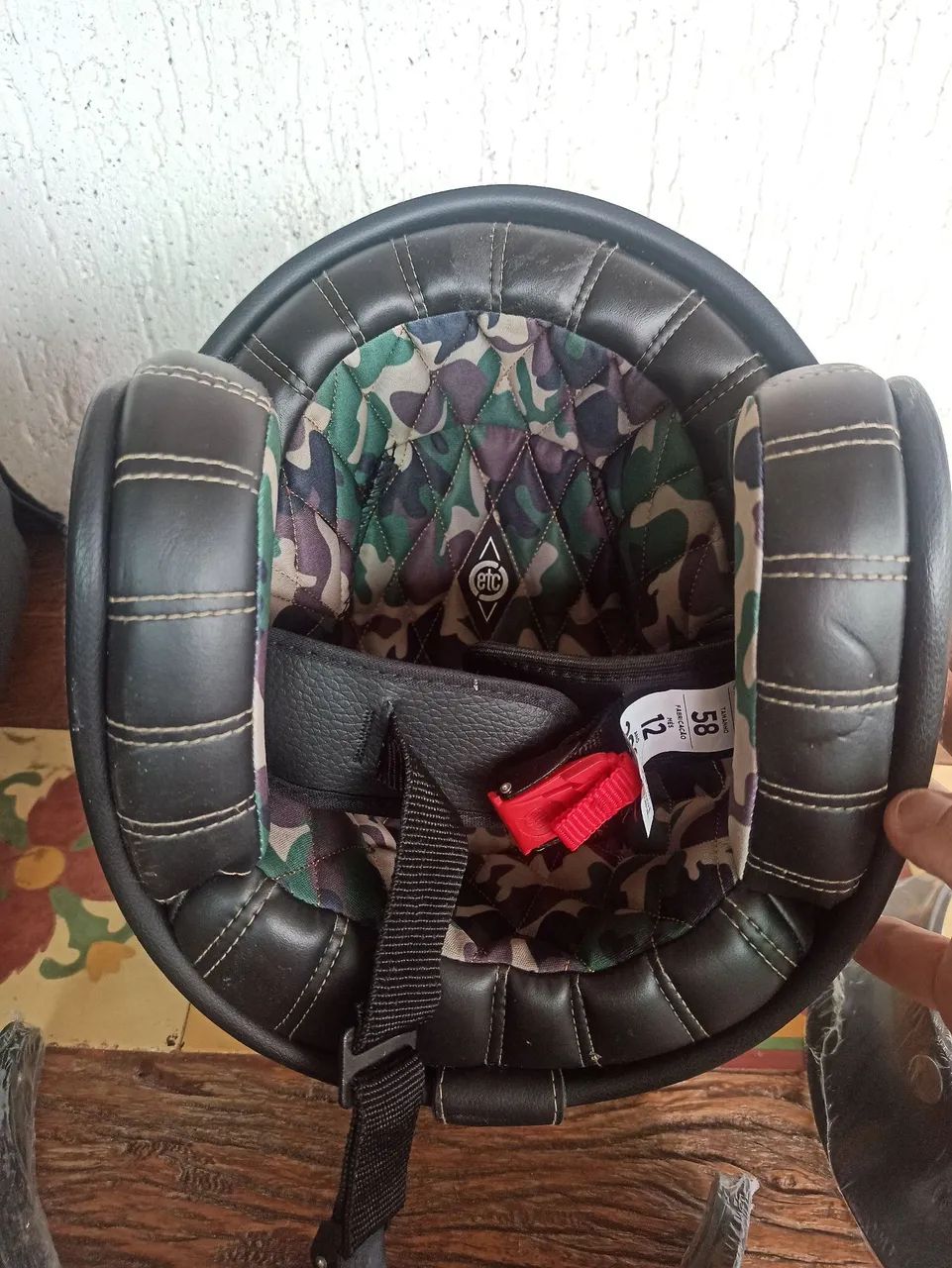 Capacete ETCETER Custom Army - Foto 3