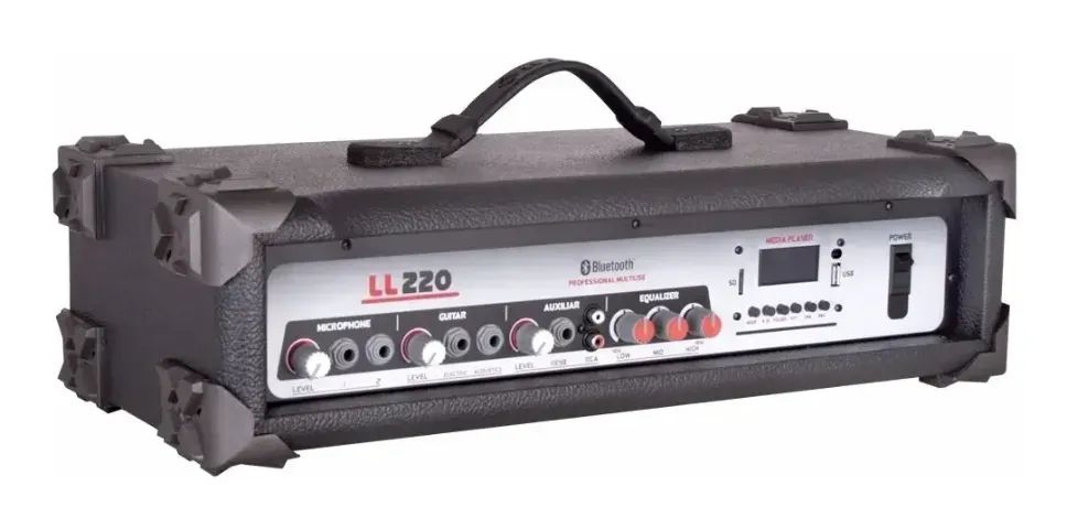 Cabeçote Multiuso Amplificado Ll220 Bt/ Bluetooth/ Usb