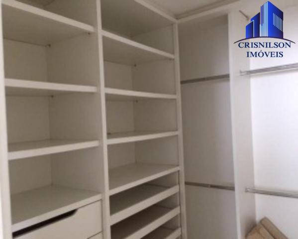 Casa à venda condomínio alphaville i salvador, decorada, 4 suítes, r$ 2.500.000,00, piscin - Foto 16
