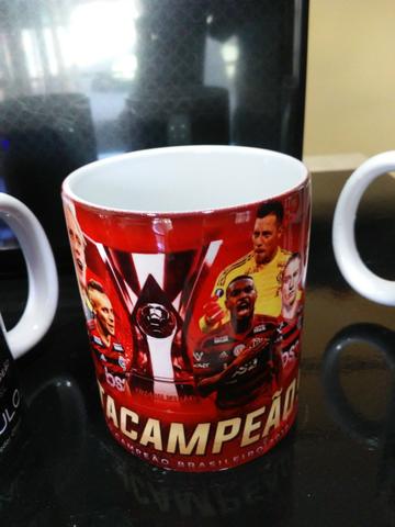 Caneca Flamengo Libertadores - Foto 6