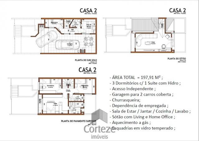Sobrado com 03 quartos sendo 1 suíte no Pilarzinho - Foto 3