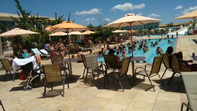 Flat no hotel lacqua diRoma com parque aquático com 12 piscinas - Foto 19