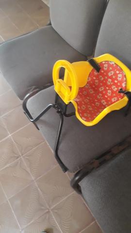 Cadeirinha de bicicleta criança