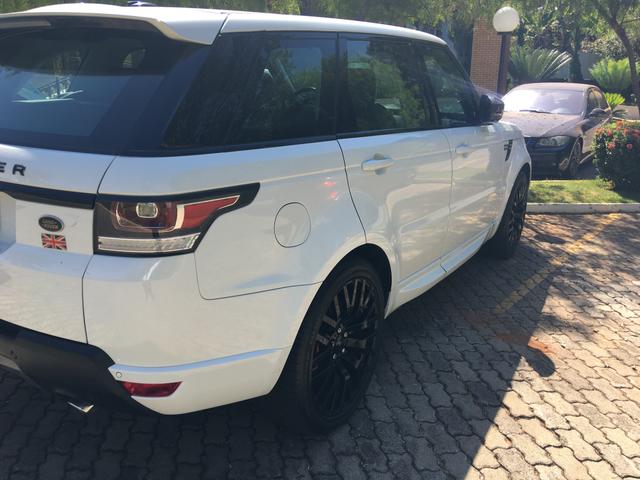 Land Rover Range Rover Sport 2014, branca, diesel V6. Linda. Impecável. Rodas 22 - Foto 2