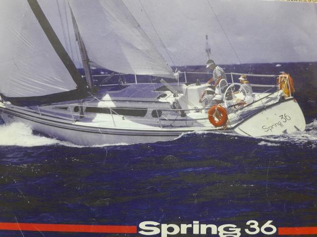 KIT em fibra do Veleiro Spring 38