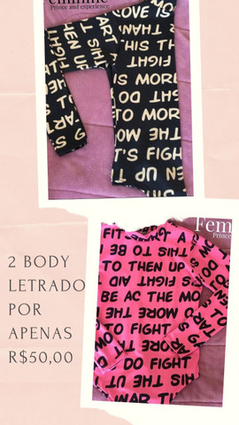 Combo Body Letrado