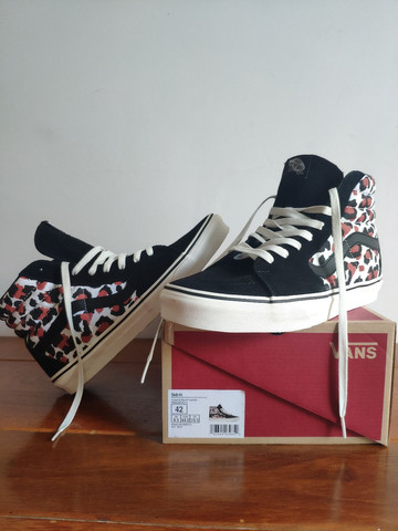 vans sk8 hi leopard