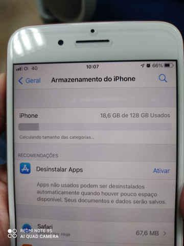 IPhone 7 Plus Red *Novíssimo - Foto 3