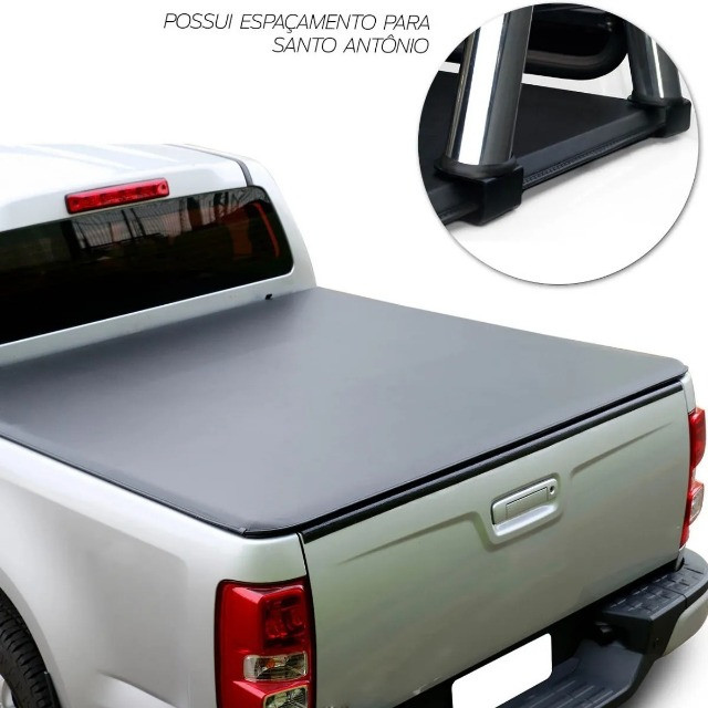 Capota Lona Marítima Trek Chevrolet Nova S10 2012 à 2021 Cabine Dupla - Flashcover