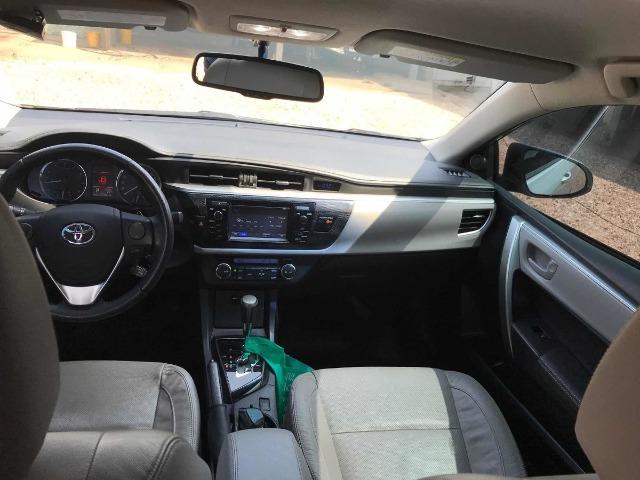 Corolla xei 2.0 aut 2015 unico dono, IPVA 2020 Pago - Foto 8