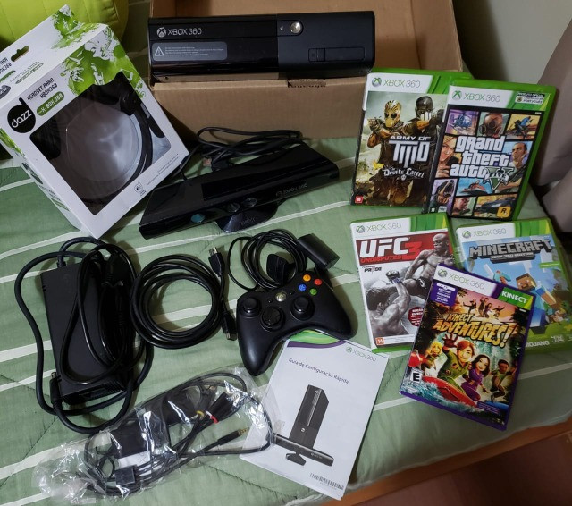 Xbox 360 bloqueado com jogos