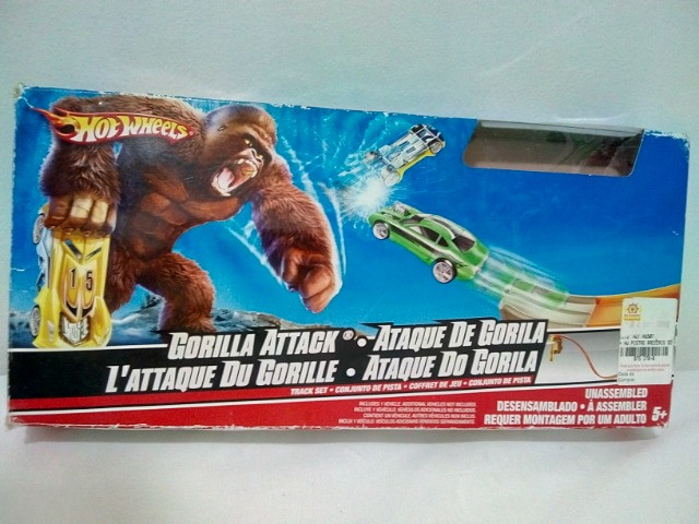 pista hot wheels gorilla attack