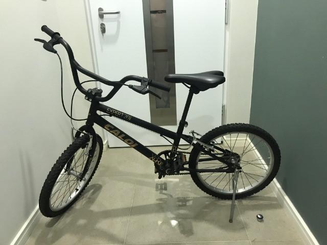 Bicicleta Aro 20 Caloi Expert - Preto Fosco