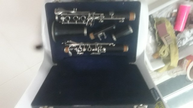 Clarinete de madeira ebano Selmer USA  - Foto 5