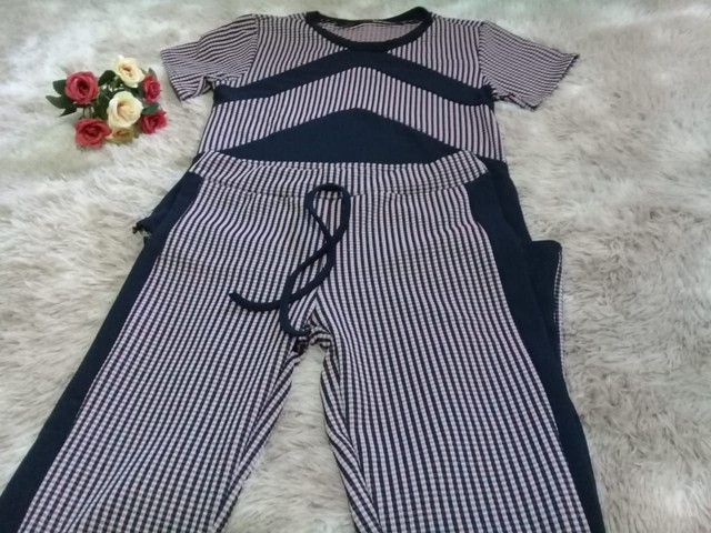 Conjunto feminino calça e blusa. - Foto 2
