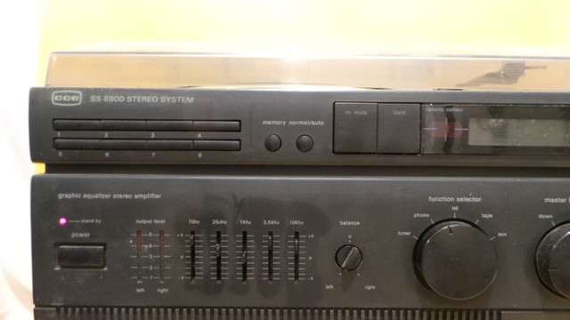 Som cce ss-8800 stereo system precisando de reparos - Foto 3