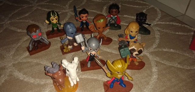 Coleção Completa Thor Amor e Trovão Mac Donalds