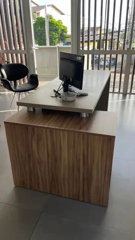 Mesa de escritório em MDF - Foto 3
