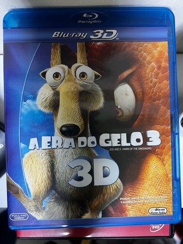 A Era Do Gelo 4 Blu-ray 3d + Blu-ray + Dvd + Cópia em Promoção na