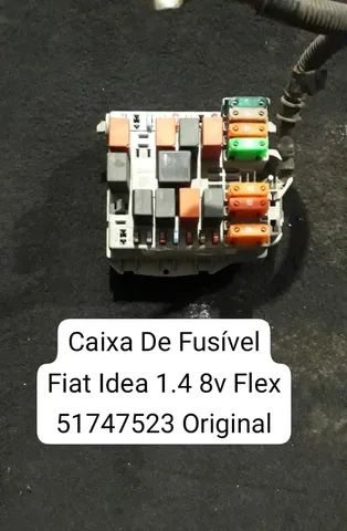 Caixa De Fusivel Fiat Idea V Flex Carros Vans E Utilit Rios