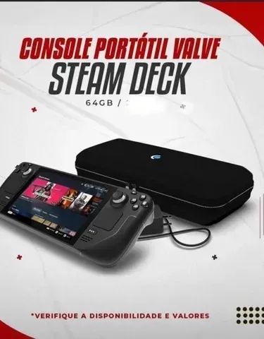 Steam Deck, novo console portátil anunciado pela Valve, vai ser