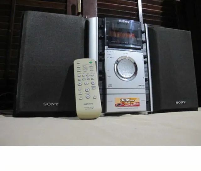 Microsystem Sony CMT- GS10 antigo mas funconal