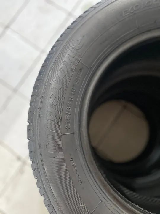 PNEU 215/65/R16 REMOLD CRYSTONE VIPAL (instalação gratuita) - Foto 3