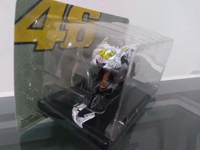Miniatura Moto GP VR46 Yamaha YZR-M1 Show Bike Valencia 2007 #46