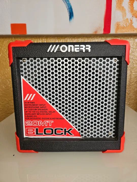 Caixa amplificadora Onerr Block 20MT