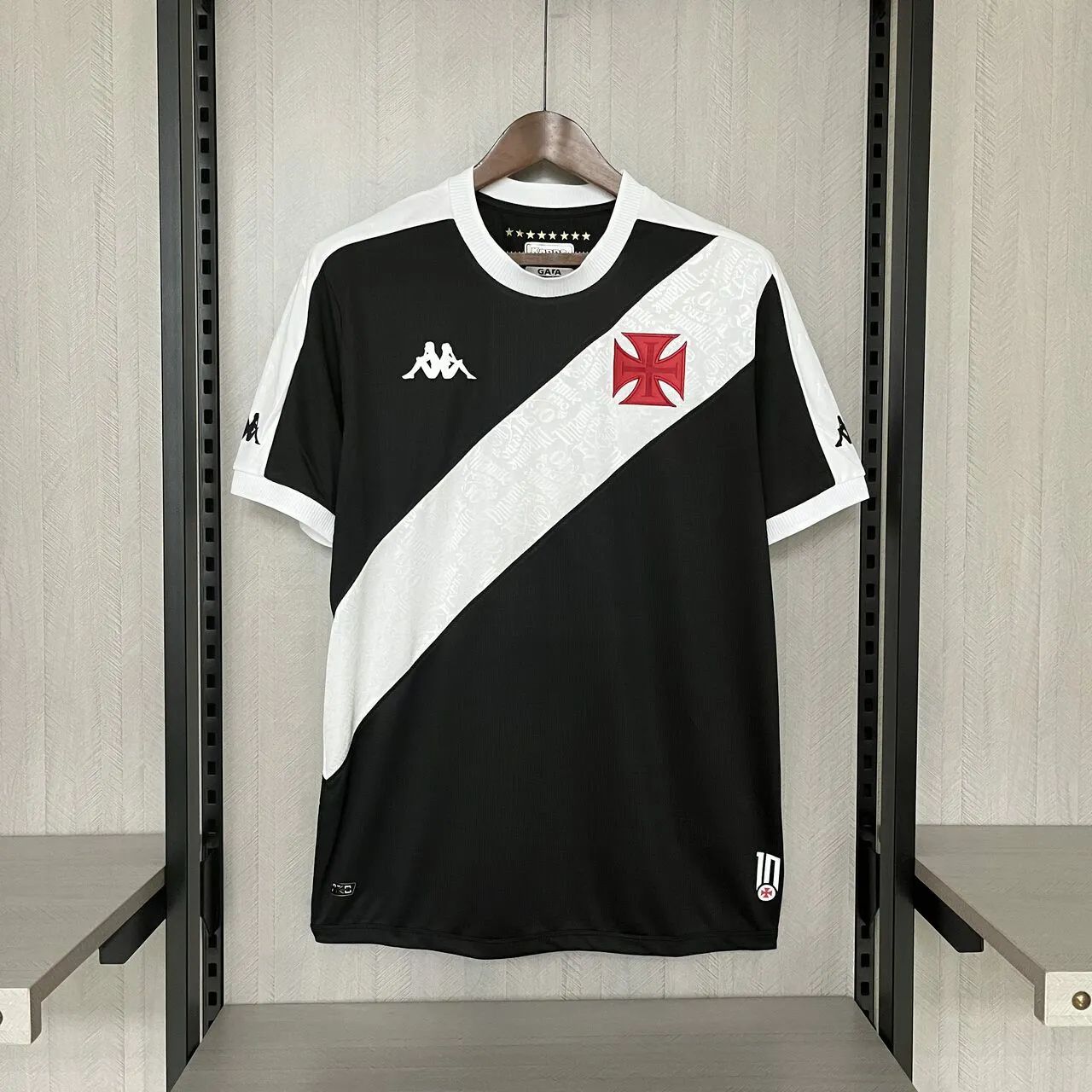 Camisa Vasco I 24/25 Masculina Preta - Foto 2