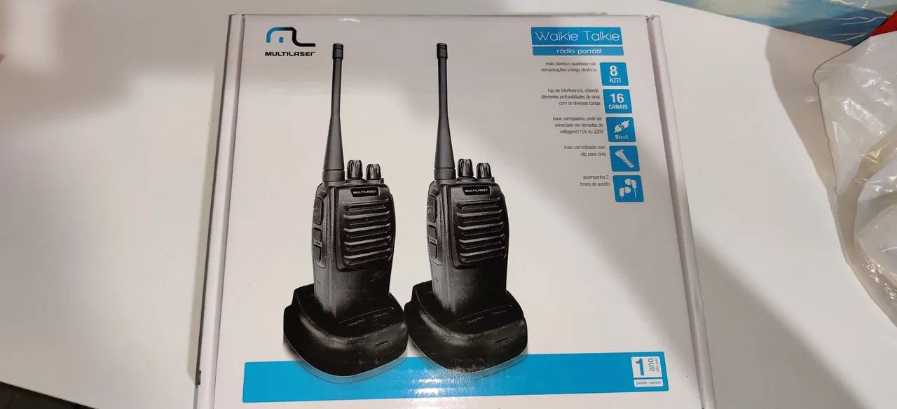 Walkie Talkie Multilaser 8km 16 canais  - Foto 5