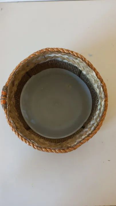 Cachepot com suporte de metal  - Foto 5