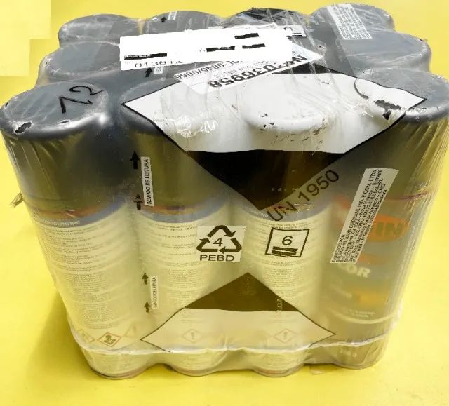 12 Tinta Spray Automotivo Preto Fosco Color Colorgin 300ml - Foto 3